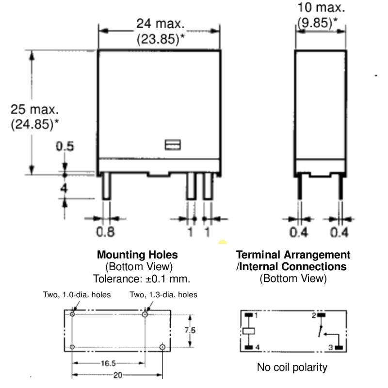 RELAY DC 12V 5943